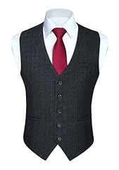 Hisdern black waistcoats for sale  Delivered anywhere in UK