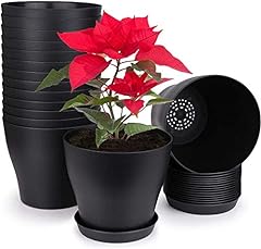 KAHEIGN 10Pcs 14cm Plastic Plant Pots Plant Container for sale  Delivered anywhere in UK