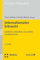 Internationales erbrecht euerb gebraucht kaufen  Wird an jeden Ort in Deutschland