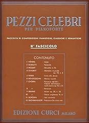 Pezzi celebri pianoforte. usato  Spedito ovunque in Italia 