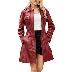 Cihdmfb trenchcoat kunstleder gebraucht kaufen  Wird an jeden Ort in Deutschland