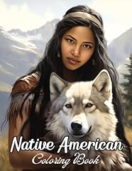 Native american coloring for sale  Delivered anywhere in USA 