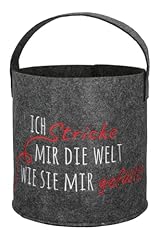 Strickkorb filz spruch gebraucht kaufen  Wird an jeden Ort in Deutschland
