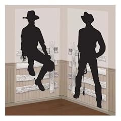 Black silhouette cowboys for sale  Delivered anywhere in USA 