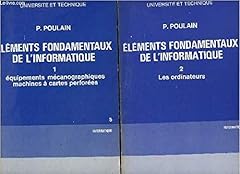 Elements fondamentaux informat d'occasion  Livré partout en France