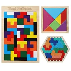 Tangram holzpuzzle set gebraucht kaufen  Wird an jeden Ort in Deutschland