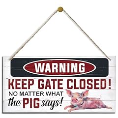 Rustic warning gate for sale  Delivered anywhere in USA 