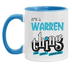 Warren mug funny for sale  Delivered anywhere in USA 