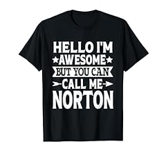 Norton surname call for sale  Delivered anywhere in UK