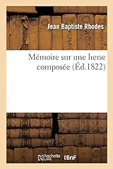 Mémoire herse composée d'occasion  Livré partout en France