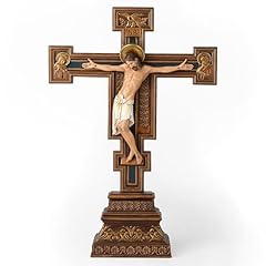 Catholic florentine crucifix for sale  Delivered anywhere in UK