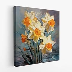 Canvaswis daffodil wall for sale  Delivered anywhere in USA 