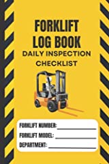 Forklift log book for sale  Delivered anywhere in Ireland