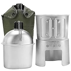 Tempsnow Water Canteen Cup Stove Pouch Set Portable for sale  Delivered anywhere in Canada