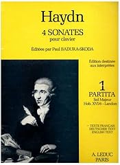 Haydn sonatas volume usato  Spedito ovunque in Italia 