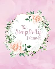 Simplicity planner simple for sale  Delivered anywhere in UK