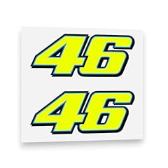 Rossi autoadesivo fluorescente usato  Spedito ovunque in Italia 