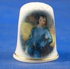 Collectable thimble blue for sale  Delivered anywhere in UK