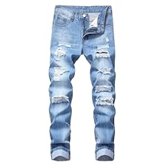 Bgfipajg ripped jeans for sale  Delivered anywhere in UK
