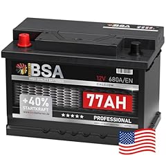 Autobatterie 77ah 680a gebraucht kaufen  Wird an jeden Ort in Deutschland