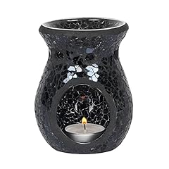 Black crackle glass for sale  Delivered anywhere in UK