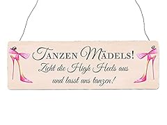 Interluxe holzschild tanzen gebraucht kaufen  Wird an jeden Ort in Deutschland