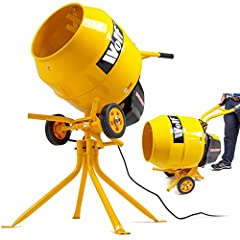 Wolf 550w Electric Concrete Mixer 135L Drum Portable for sale  Delivered anywhere in Ireland