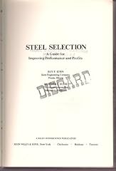 Steel selection guide for sale  Delivered anywhere in USA 