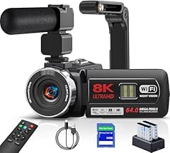 Videokamera camcorder 64mp gebraucht kaufen  Wird an jeden Ort in Deutschland