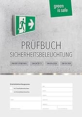 Prüfbuch sicherheitsbeleuchtu gebraucht kaufen  Wird an jeden Ort in Deutschland