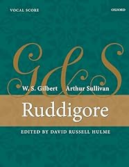 Ruddigore vocal score for sale  Delivered anywhere in UK