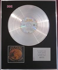 Rush platinum disc usato  Spedito ovunque in Italia 