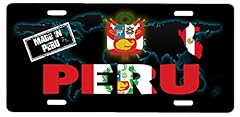Peru aluminum novelty for sale  Delivered anywhere in USA 