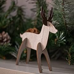 Homezone wooden reindeer for sale  Delivered anywhere in UK