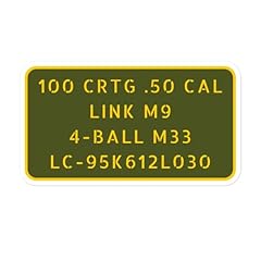 Ammo sticker cal for sale  Delivered anywhere in USA 