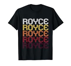 Royce retro wordmark for sale  Delivered anywhere in USA 