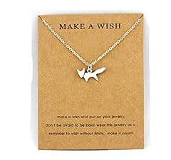 Fox necklace pendant for sale  Delivered anywhere in UK