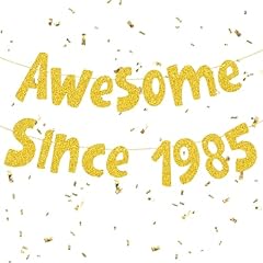 Gold glitter banner for sale  Delivered anywhere in UK