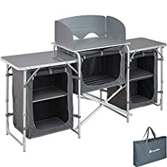 TecTake 800585 - Camping Kitchen Aluminium, Easy to for sale  Delivered anywhere in UK