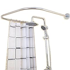 Shaped shower curtain for sale  Delivered anywhere in Ireland
