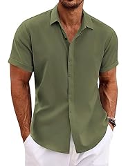 Coofandy linen shirts for sale  Delivered anywhere in USA 