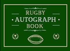 Rugby autograph book for sale  Delivered anywhere in UK
