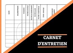Carnet entretien carnet d'occasion  Livré partout en France