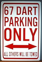 1967 dart parking for sale  Delivered anywhere in USA 