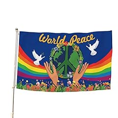 Hztyyier peace flag for sale  Delivered anywhere in UK