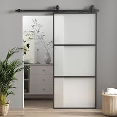 Homcom glasschiebetür komplet gebraucht kaufen  Wird an jeden Ort in Deutschland