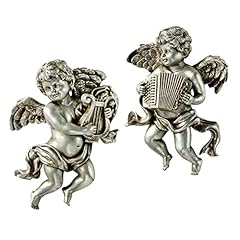 2pcs resin cherubs for sale  Delivered anywhere in UK