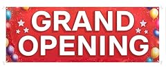 Grand opening banner for sale  Delivered anywhere in USA 