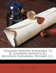 Uzajemni pravopis slavjanski d'occasion  Livré partout en France