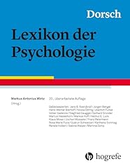 Dorsch lexikon psychologie gebraucht kaufen  Wird an jeden Ort in Deutschland